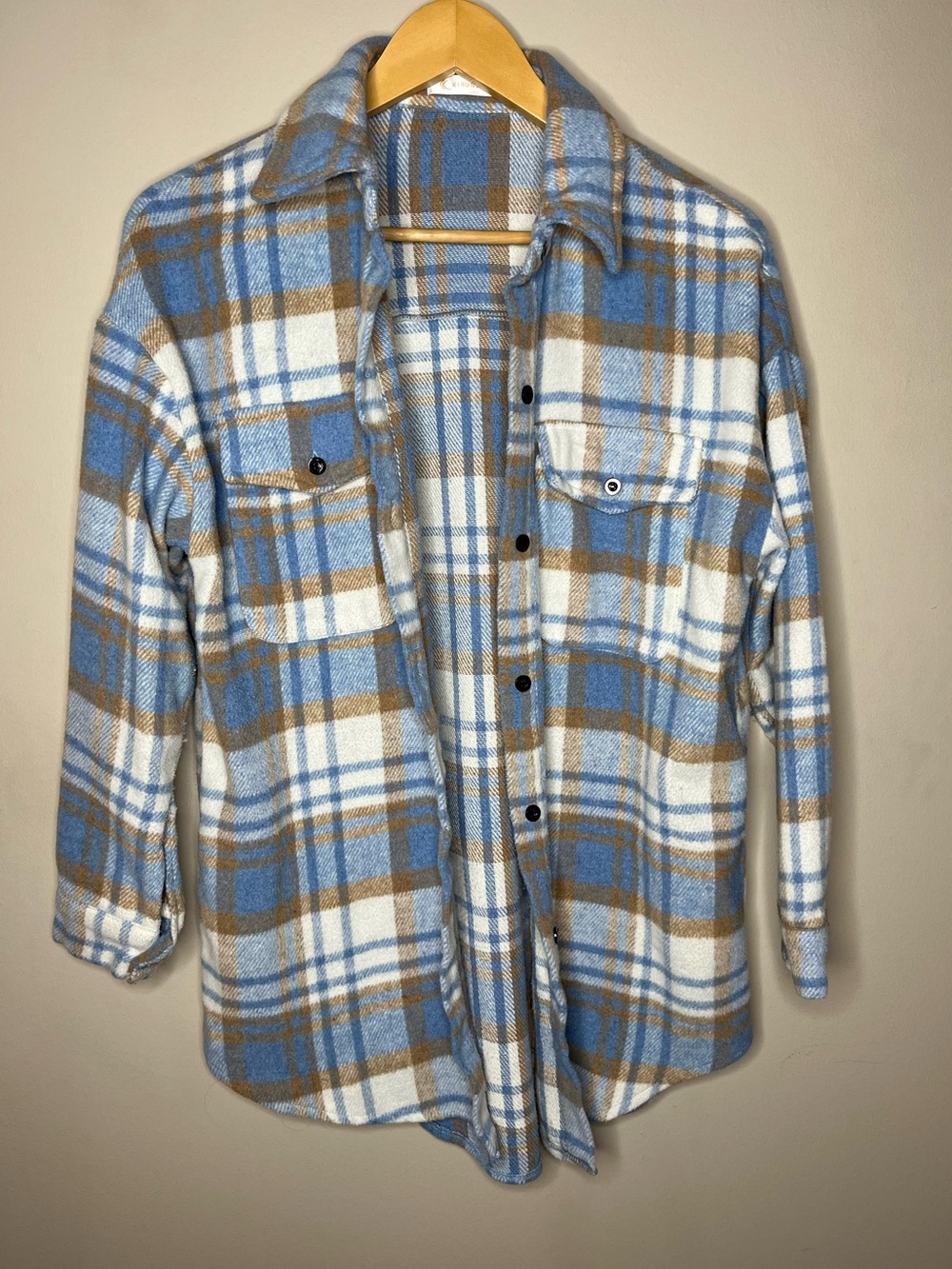 Women’s Oversized Plaid Flannel